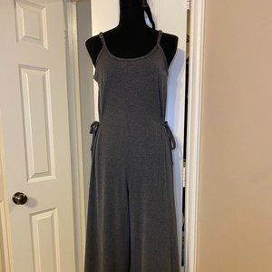 Heather Grey Side Tie Jumper